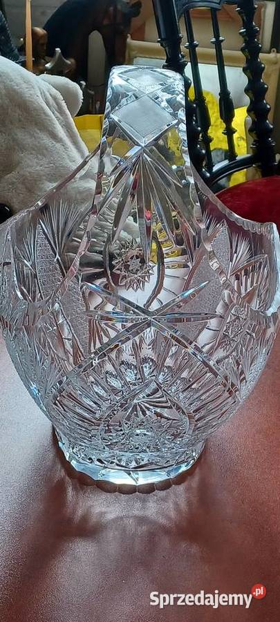 kosz kryształowy o wadze 5 kilogramów Czechy wielkopolskie Poznań