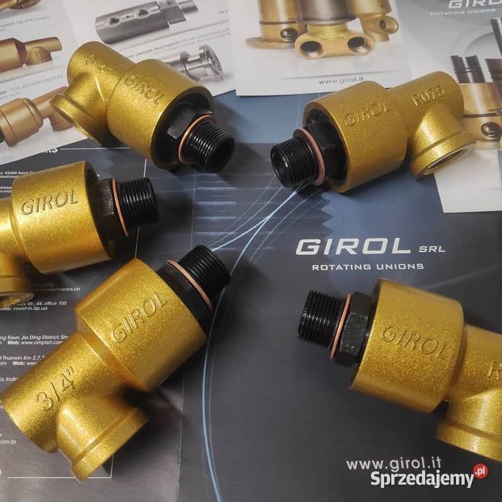 Złącze obrotowe Girol powietrze próżnia 34