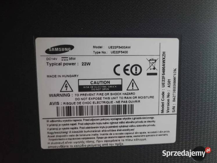 Telewizor Samsung 22 cale FULL HD Samsung Gdańsk