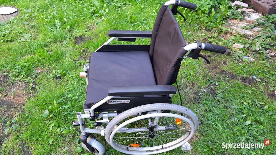 Sprzedam wózek inwalidzki balkonik poduszke śląskie Chorzów sprzedam
