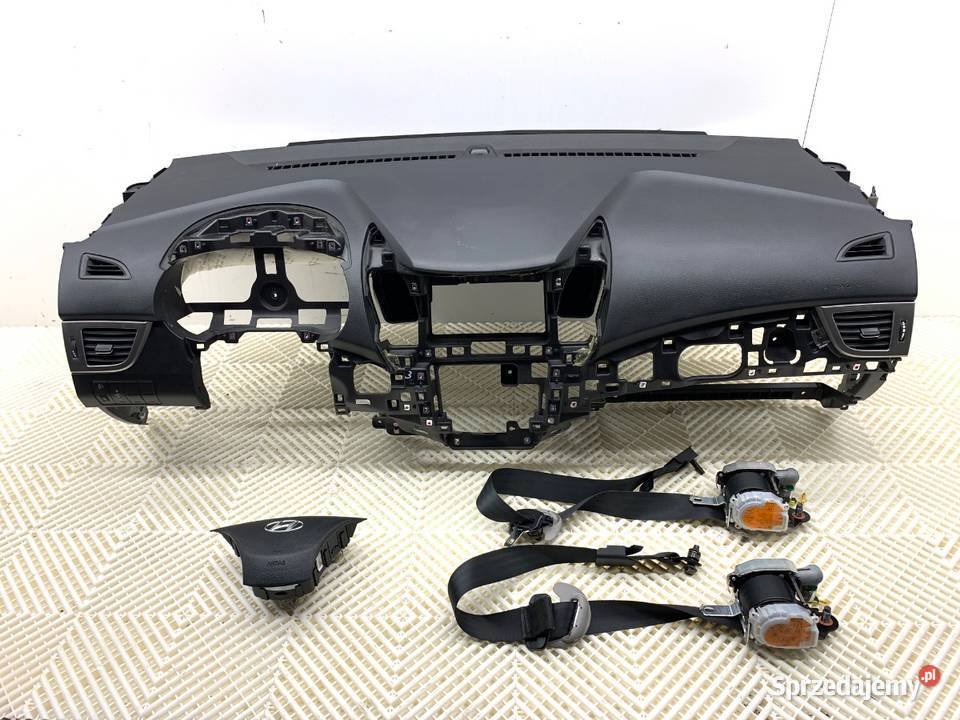KOKPIT PODUSZKI PASY KOMPLET HYUNDAI i30