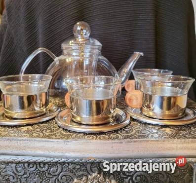 Serwis do herbaty z zaparzaczem Jugów