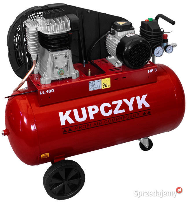 Kompresor Sprężarka B3800B 100L KK 495100T Kompresory i osprzęt Warka