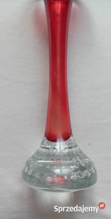 Wazon Vintage na 1 kwiat Aseda Glasbruk Szwecja Porcelana i szkło wielkopolskie sprzedam