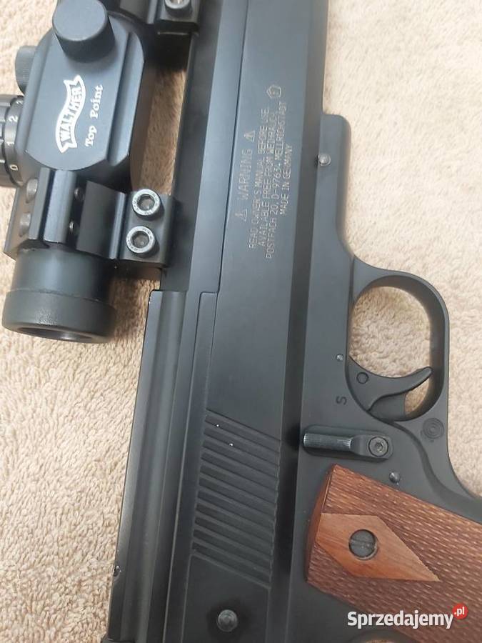 Pistolet wiatrówka Weihrauch HW45 kolimator lubuskie Wschowa sprzedam