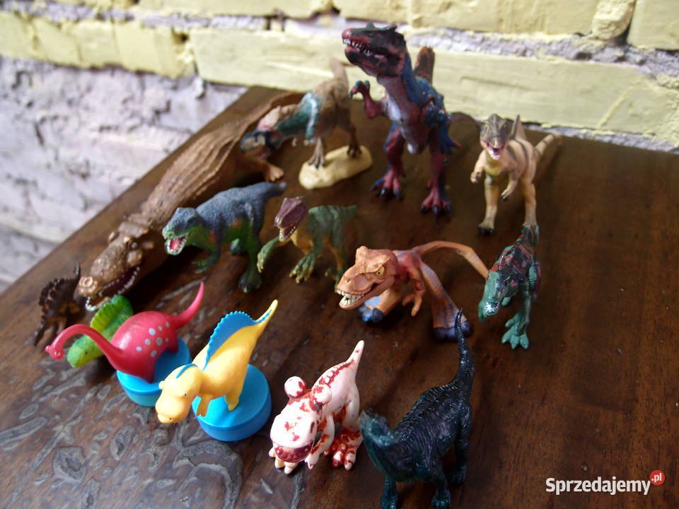 Dinozaury Figurki duży zestaw Łódź