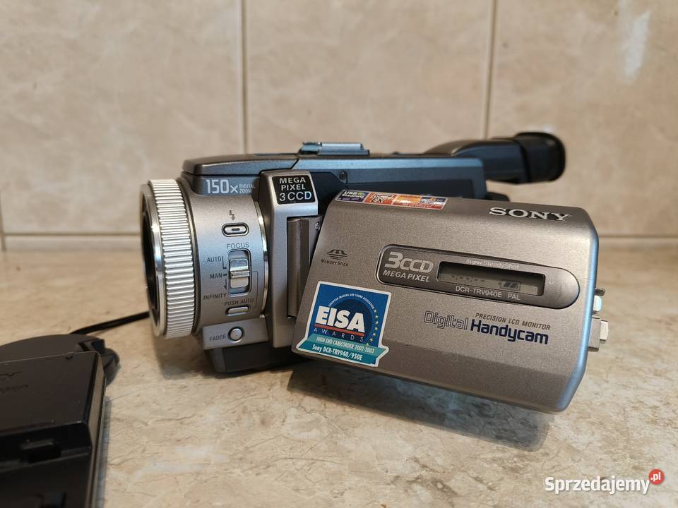 Kamera Sony 3ccd DCRTRV940E kaseta DV Łódź