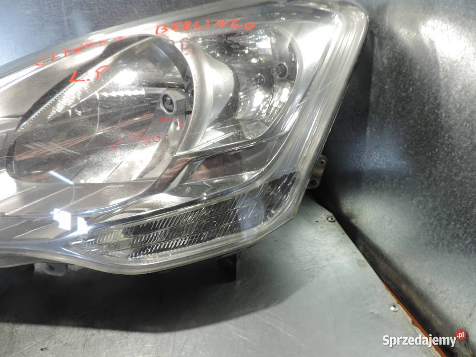 CITROEN BERLINGO II LAMPA LEWY PRZÓD PRZEDNIA lewe Nowy Sącz