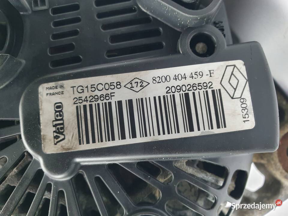 ALTERNATOR Renault Trafic II Vivaro 20 DCI Valeo Chełm