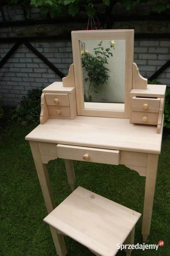 Toaletka z drewna olchowego ręcznie malowana 135cm Opole sprzedam