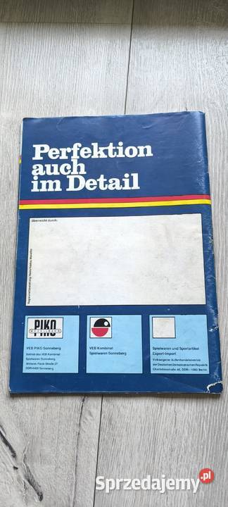 PIKO MODELLBAHN STARY KATALOG Z MODELAMI Bytom