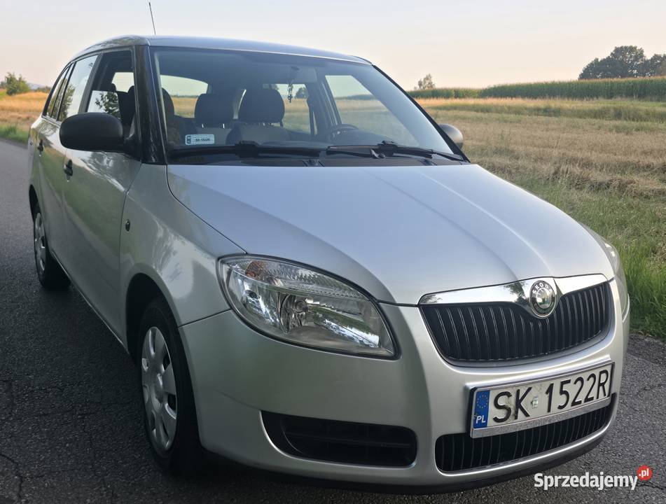 Skoda Fabia 14 benzyna 2009r 1390cm3 Samochody osobowe małopolskie Oświęcim