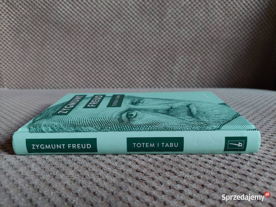 Zygmunt Freud Totem i tabu twarda małopolskie Kraków