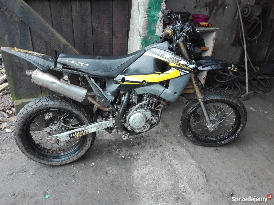 Husqwarna wsm 125 benzyna Motocykle, skutery, quady Morąg