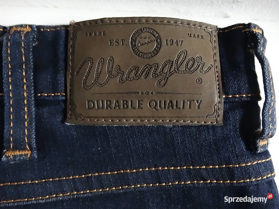 Jeansy Męskie Wrangler W36 L34L36 Deep Indigo Biłgoraj