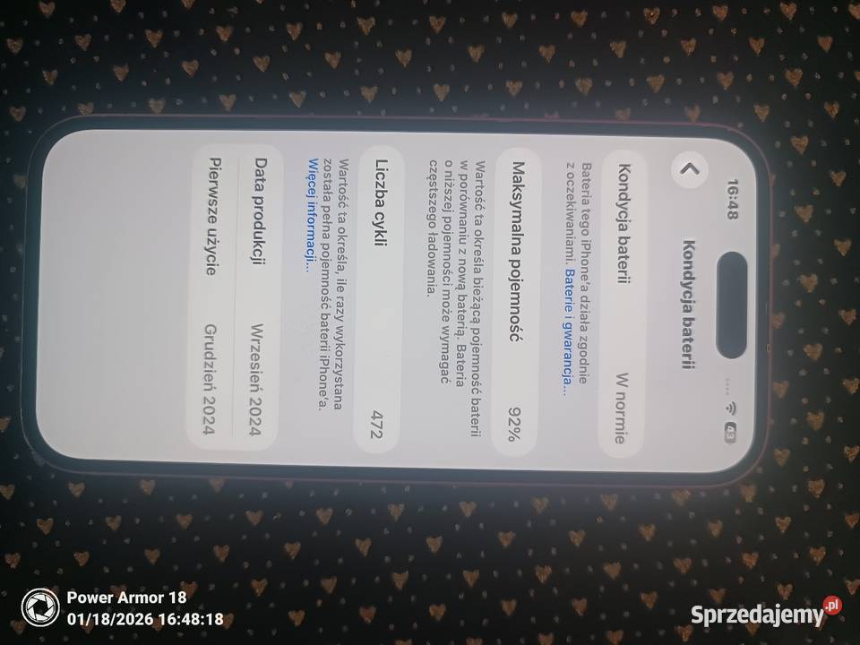 Sprzedam iPhone 16 Kroczyce