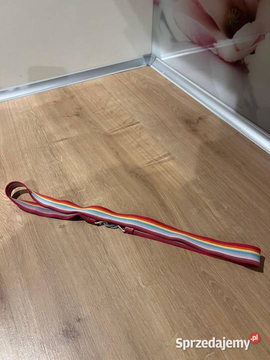 Śliczny pasek tęcza regulowany Gdańsk