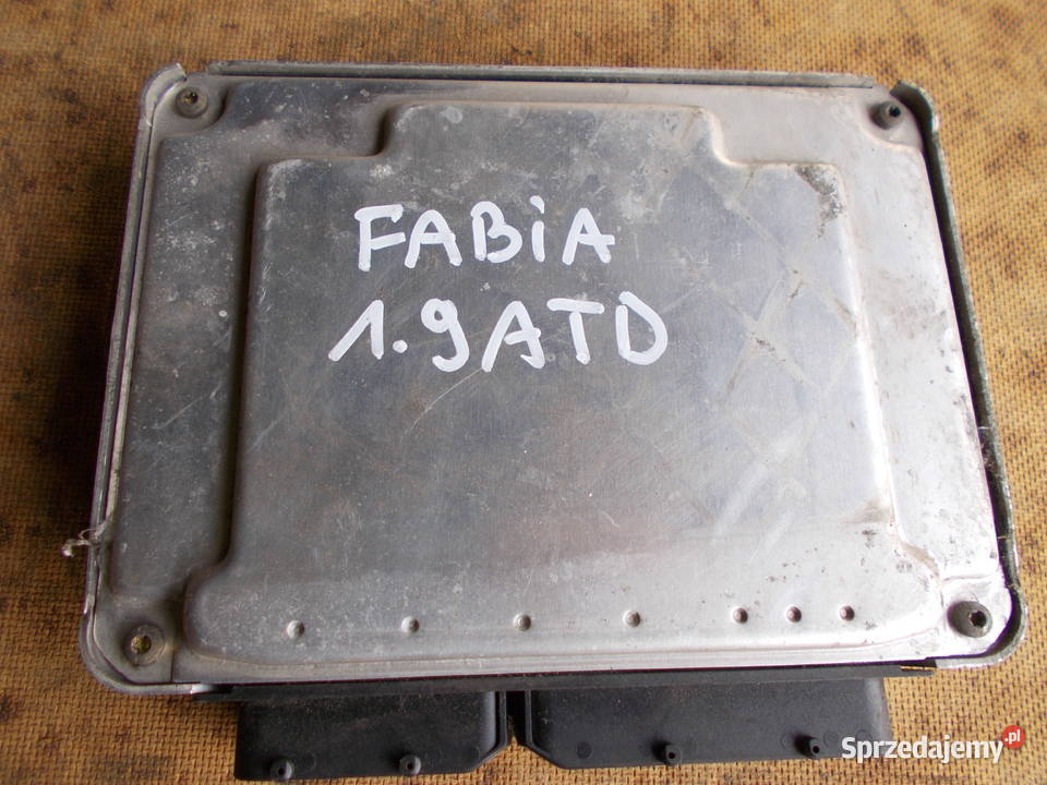 skoda FABIA 19 TDI ATD komputer 038906019AF sprzedam
