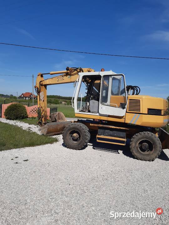 Koparka kołowa liebherr Piwniczna-Zdrój