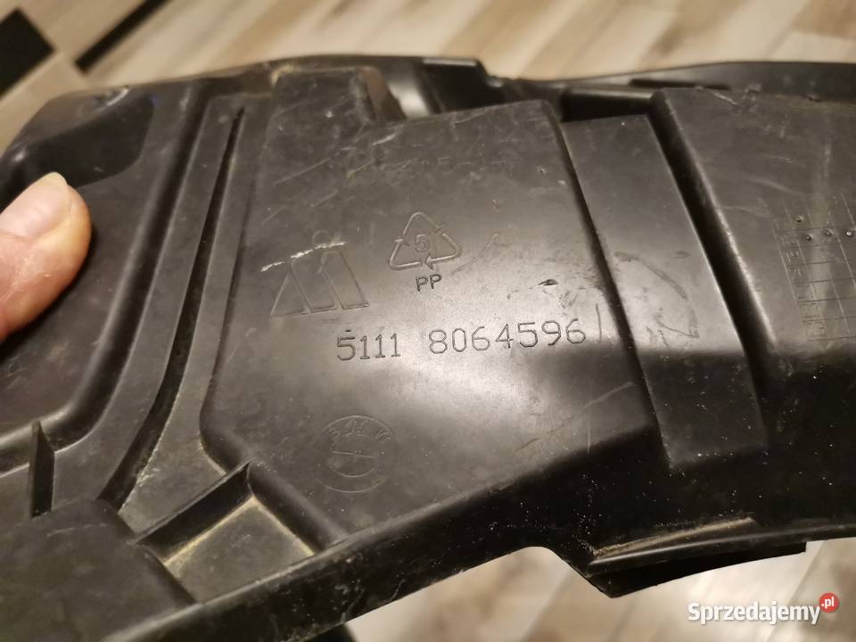 BMW X3 X4 M G01 G02 PRAWY ŚLIZG ZDERZAKA osobowe Międzychód