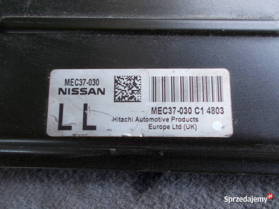 nissan PRIMERA P12 18 16V sterownik komputer osobowe lubelskie Zamość sprzedam