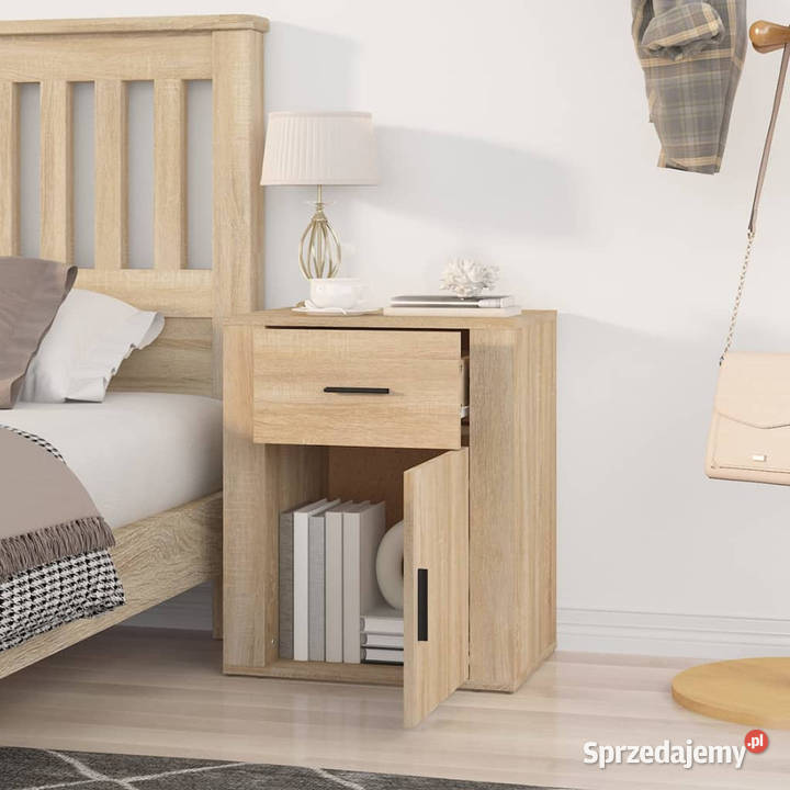 Szafka nocna dąb sonoma 50x36x60 materiał Warszawa