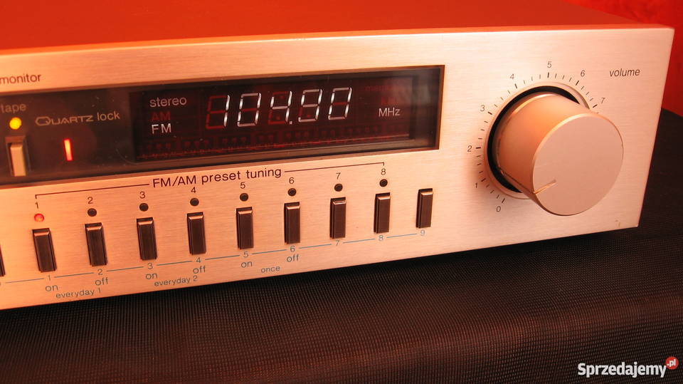 TECHNICS stk808 Preamplifier TUNER Timer Świebodzice