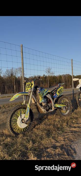 Yamahą Yz450f 300km Zalesie
