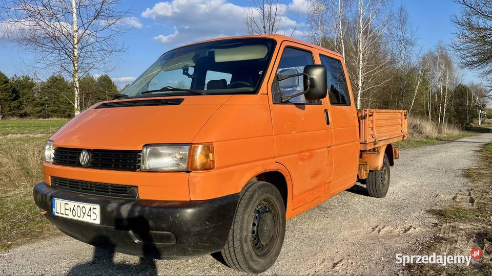 Sprzedam VW T4 Doka 6 Osób Dubel 98r 24 R5 Volkswagen lubelskie Milejów