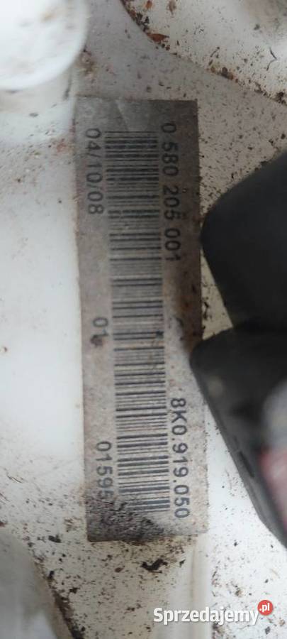 Pompa paliwa AUDI A4 B8 TDI 0580205001 8K0919050 Szczecin