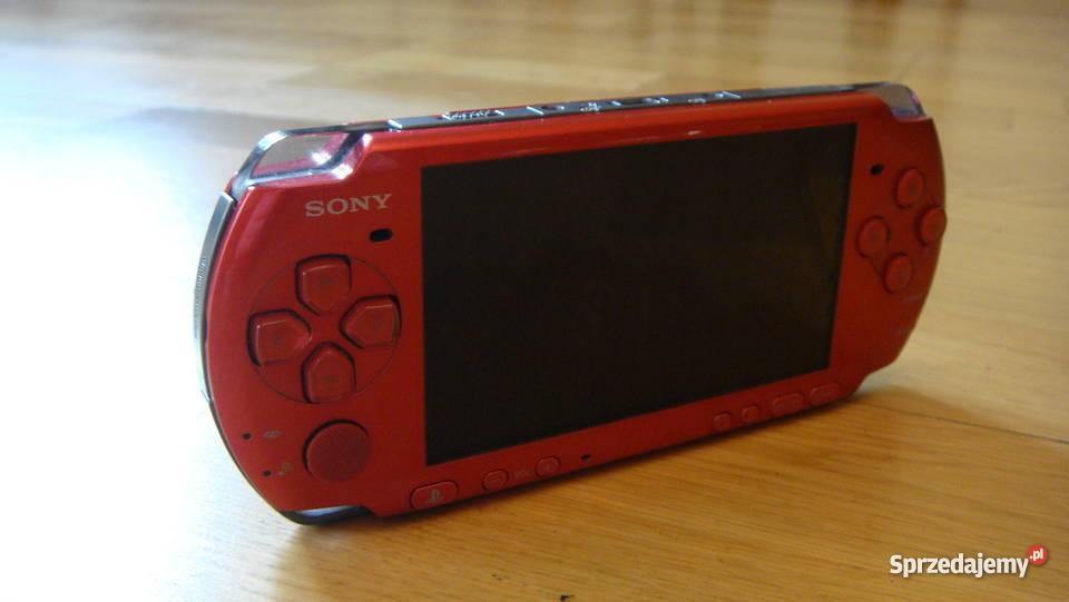 Odblokowane PSP 3000 6 gier etui polskie menu Tychy