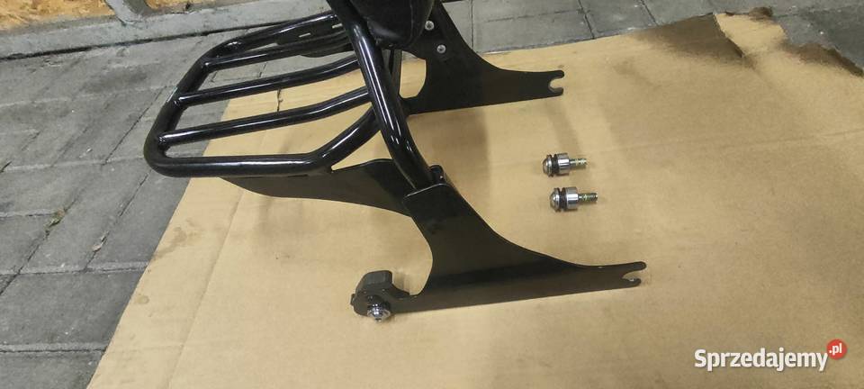 Oparcia Bagażnik Sissy Bar Harley Davidson Fat Orzesze