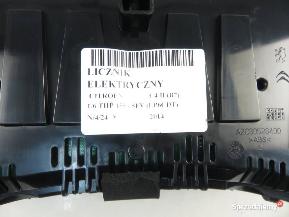LICZNIK CITROEN C4 II B7 16 THP A2C82218700 Części samochodowe