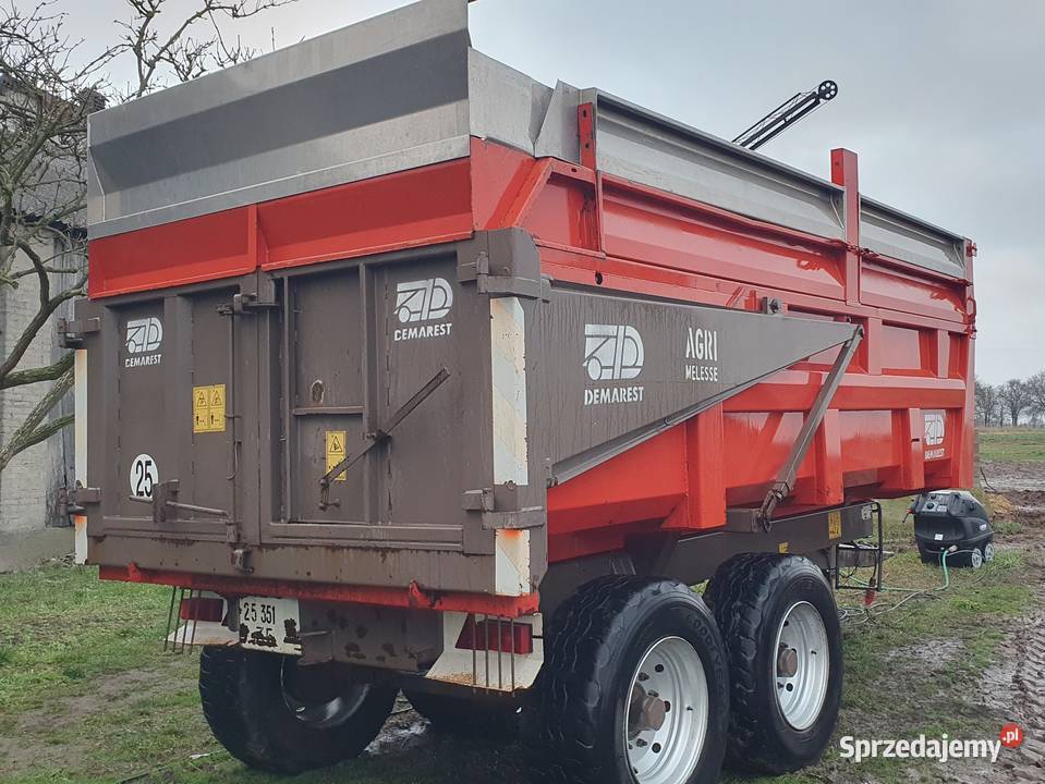 Przyczepa skorupowa Demarest d135mn