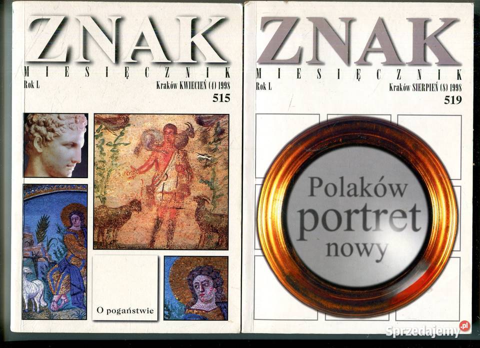 Znak Miesięcznik 1998 515 1998 519 zachodniopomorskie Szczecin