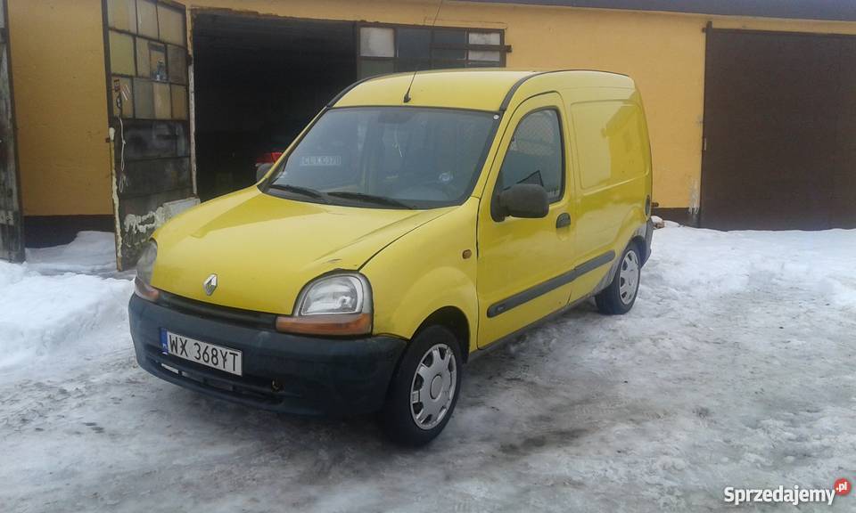 Renault Kangoo 19D 2os Paka OKAZJA poduszka powietrzna