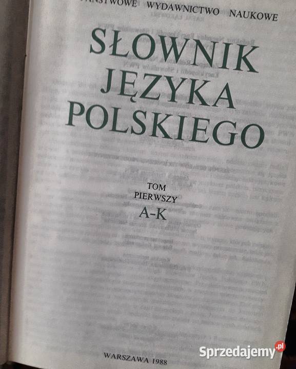 Słownik języka polskiego PWN 3 tomy pomorskie Gdańsk