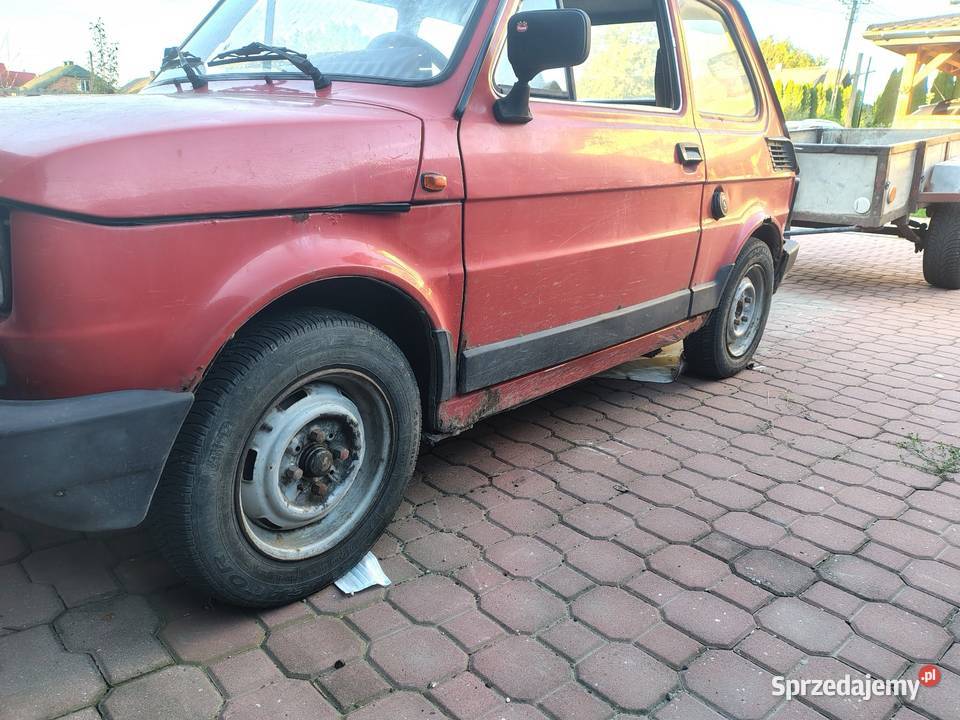 Fiat 126p maluch lubelskie Potok Górny