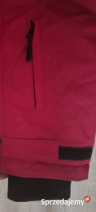 Kurtka czerwona zimowa Gdańsk