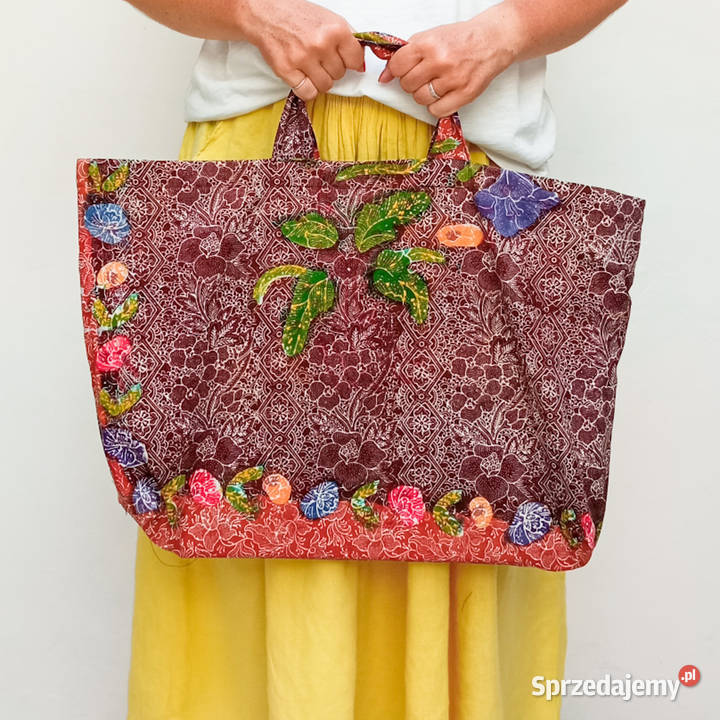 torba torebka shopper batik Warszawa sprzedam