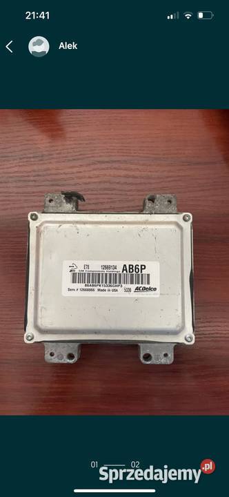 OPEL CORSA sterownik 12 14 1266 9134 AB6P warmińsko-mazurskie Morąg