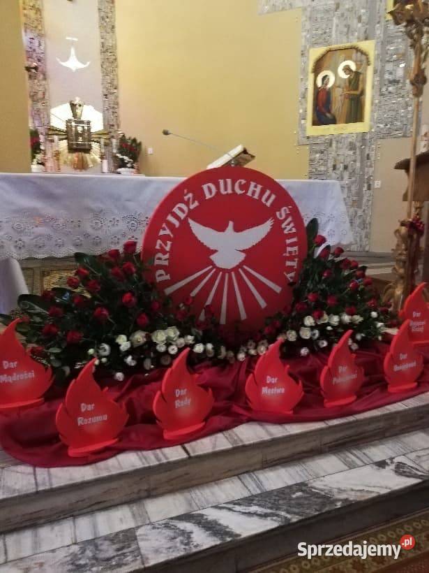 Bierzmowanie dekoracja Jasienica Rosielna sprzedam