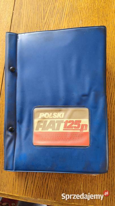 Oryginalny katalog części zamiennych z 1972roku kujawsko-pomorskie Toruń