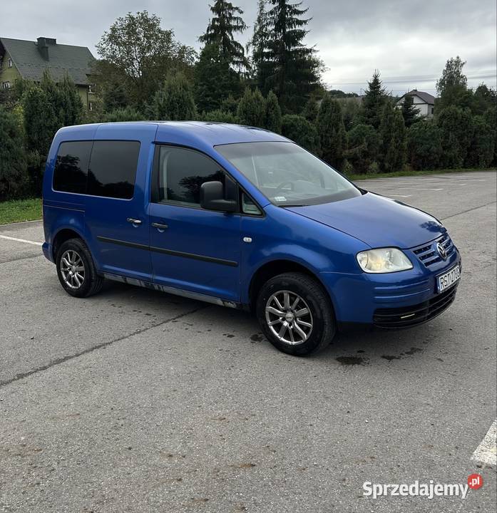 Volkswagen Caddy 20 diesel 2004r Klima VAT marża Pilzno