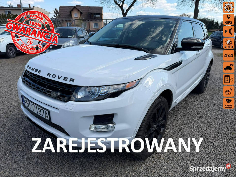 Land Rover Range Rover Evoque 4x4 automat navi ESP Zbąszyń
