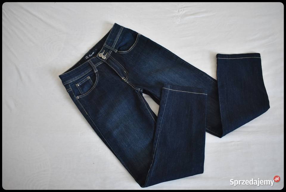 Spodnie jeansowe damskie w idealnym stanie Długie