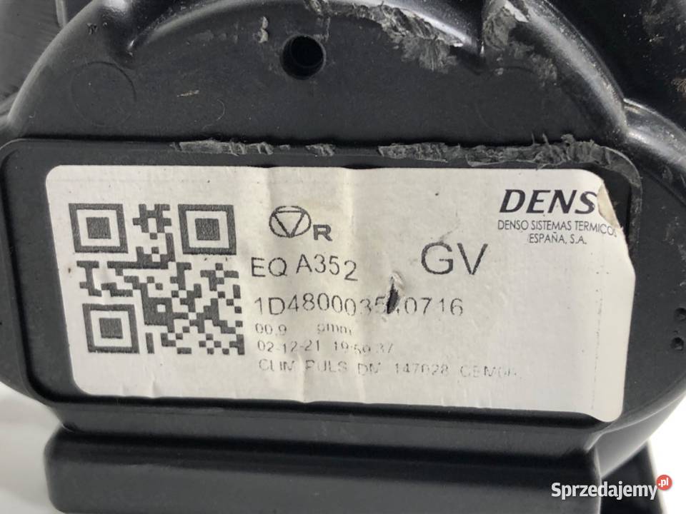 DMUCHAWA NAWIEWU TOYOTA PROACE EQA352 WENTYLATOR podkarpackie