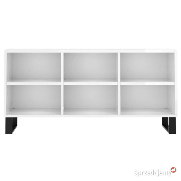 Szafka pod TV biała wysoki połysk 1035x30x50 mazowieckie Warszawa