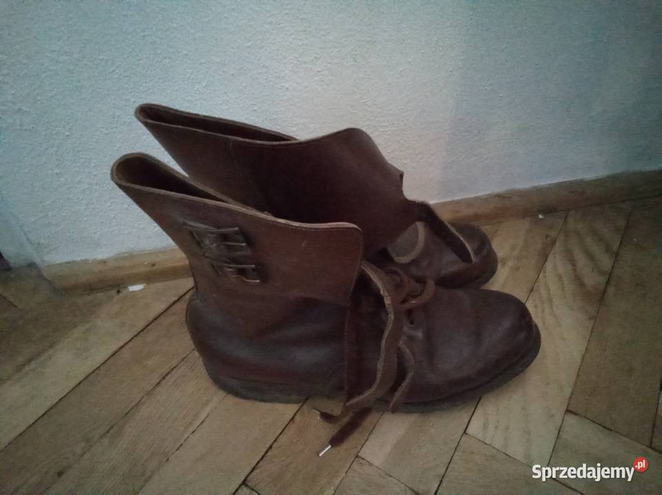 Buty wojskowe opinacze brązowe PRL lwp duży inna sprzedam