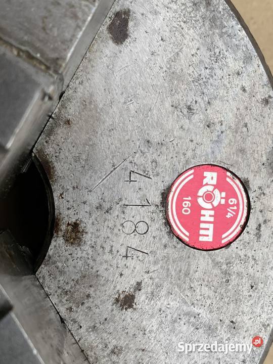 Uchwyt Tokarski 3 Szczękowy Fi 160mm ROHM Stan wielkopolskie Nowy Tomyśl